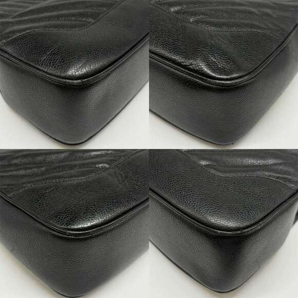 CHANEL Black Caviar Leather Bag - Picture 3 of 5